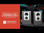 Barefoot Sound Footprint01 Gen2 3-Way Active Studio Monitor - Pair