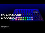 Roland MC-707 GROOVEBOX for Live Electronic Music Producers and Production