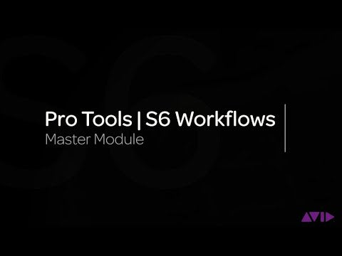 Avid S6 M40-16-5-D Pro Tools Control Surface Video 1