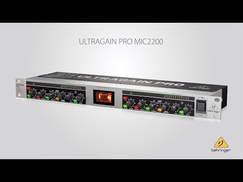 Behringer ULTRA GAIN PRO MIC2200 V2 Tube Microphone/Line Preamp and EQ
