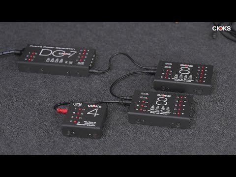 CIOKS 4 Expander 4-Output Guitar Pedal Power Supply Kit