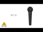 Behringer BC110 Dynamic Vocal Microphone Set