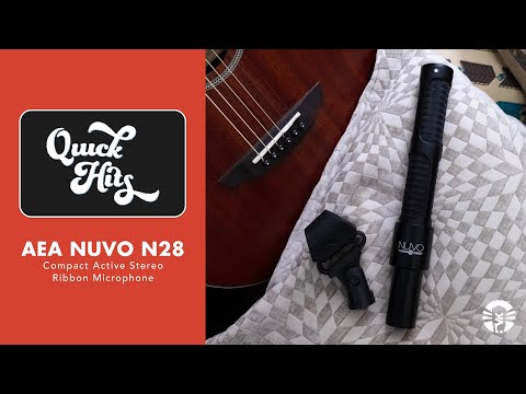AEA NUVO N28 Compact Active Stereo Ribbon Microphone