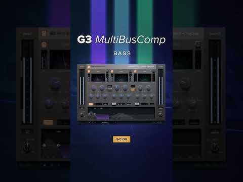 SSL G3 MultiBusComp Multi-Band Compressor Plug-in - Electronic Delivery
