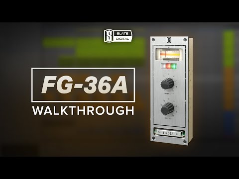 Slate Digital FG-36A Exciter Plug-in - Electronic Delivery Video 2