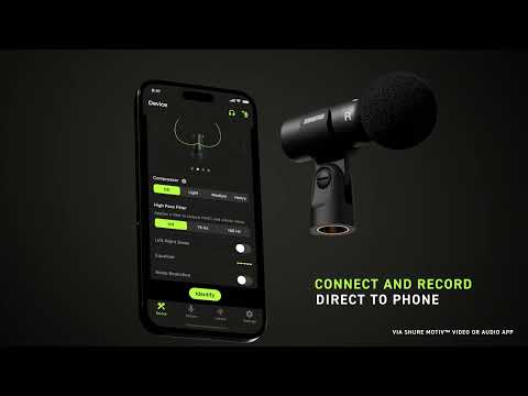 Shure MoveMic 88+ Wireless Stereo Microphone and Camera Receiver Kit