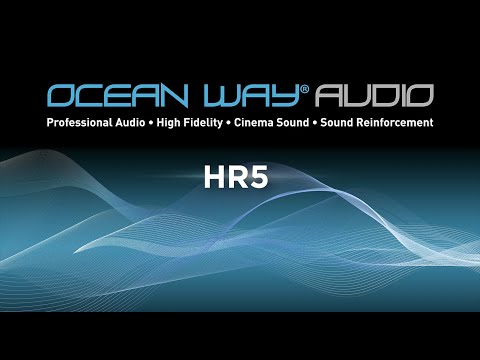 Ocean Way Audio HR5 2-Way Active Reference Monitor - Single