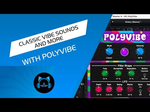 Blue Cat Polyvibe Vintage Vibe Modulation Plug-in - Electronic Delivery