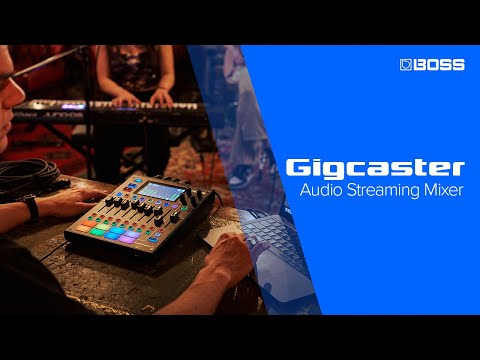 Boss Gigcaster 8 Streaming Mixer