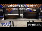 RAB Audio ProRak 8U Molded Rack Enclosure - Black