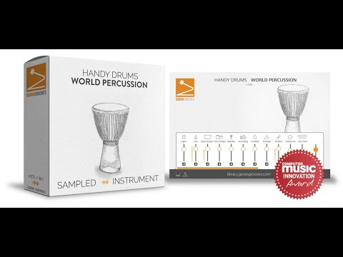 GoranGrooves Handy Drums WORLD PERCUSSION - Electronic Delivery