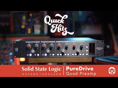 SSL PureDrive OCTO 8-Channel Microphone Preamp
