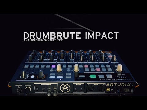 Arturia announces DrumBrute Impact