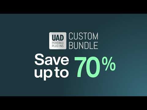 Universal Audio Custom 3 Bundle - Standalone Software Video 1