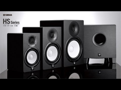 Yamaha HS7 Active Studio Monitor - Single, Black