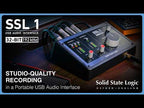 Solid State Logic SSL 1 2-in/2-out USB-C Audio Interface