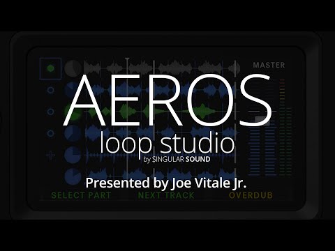 Singular Sound Aeros Loop Studio Next-Gen Looper Pedal