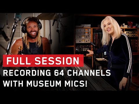 Galaxy 64, Sylvia Massy and Her Microphone Collection - Recording Session ft. Taylor Hawkins