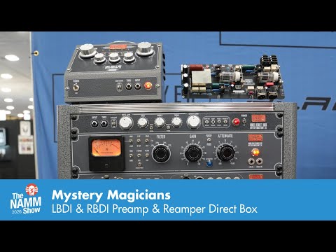 Mystery Magicians RBDI Tube Instrument Preamp and Re-Amper Direct Box