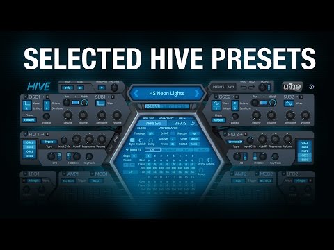 u-he Hive - Selected Presets