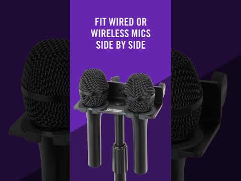 On-Stage Stands MSA1000 Dual-Microphone Holder