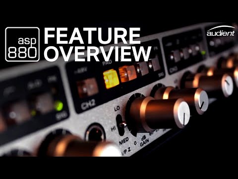 Audient ASP880 - Feature Roundup