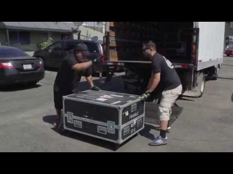 Unloading The EMI/Abbey Road Studios REDD.37 Console