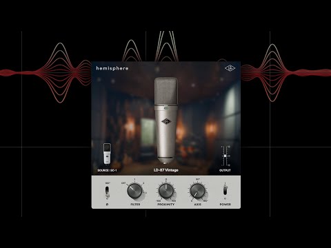 Universal Audio SC-1 Standard Condenser Microphone with Hemisphere Modeling