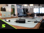 Shure MVX2u XLR to USB Digital Audio Interface