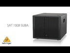 Behringer SAT 1008 SUBA Active 600-Watt 8" PA Subwoofer
