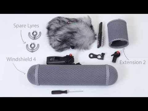 Rycote Windshield Kit 2 Complete Windshield and Suspension System