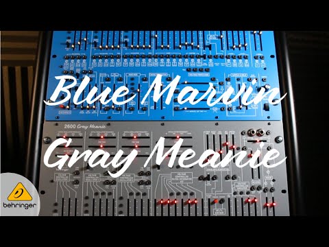 Behringer 2600 Semi-Modular Analog Synthesizer - Blue Marvin