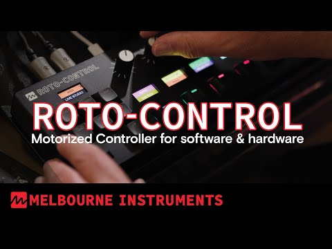 Melbourne Instruments ROTO-CONTROL DAW and MIDI Controller