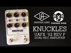 Universal Audio UAFX Knuckles '92 Rev F Dual Rec Amplifier Pedal