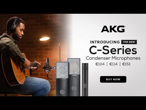 AKG C104 Large Diaphragm Cardioid Condenser Microphone