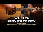 Warm Audio WA-CX24 Stereo Tube Condenser Microphone (Demo Deal)