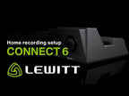 Lewitt CONNECT 6 DSP-Powered Dual USB-C Audio Interface