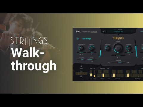 UJAM Symphonic Elements Striiiings Strings Ensemble Virtual Instrument - Electronic Delivery