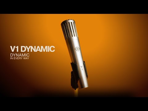 Soyuz V1 Dynamic Microphone - Silver (Demo Deal)