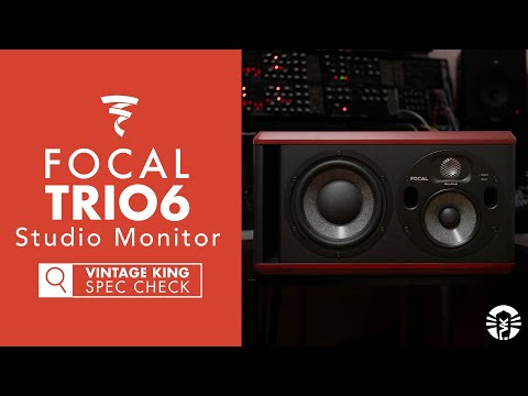 Focal Solo6 2-Way Active Studio Monitor - Single, Red