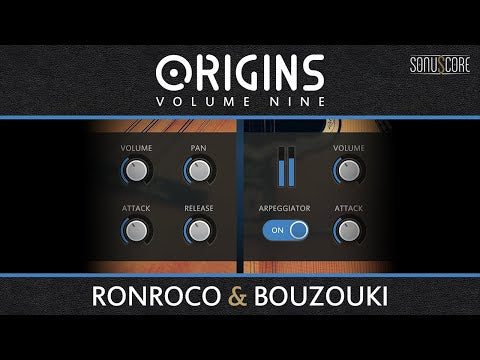 Sonuscore Origins Vol. 9: Ronroco & Bouzouki Virtual Instrument for Kontakt - Electronic Delivery
