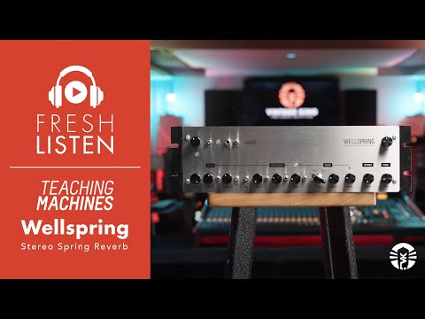 Teaching Machines Wellspring Stereo Spring Reverb