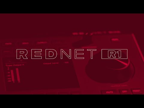 Focusrite RedNet R1 Desktop Remote Controller