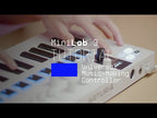 Arturia MiniLab 3 25-Note Compact MIDI Keyboard and Pad Controller - Champagne