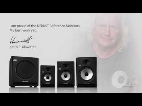 Behringer NEKKST K8 Audiophile Bi-Amped 8" Studio Monitor - Single