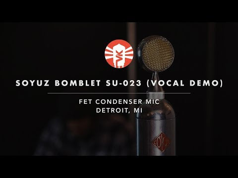 Soyuz Bomblet SU-023 on vocals | FET Condenser Mic | Vintage King