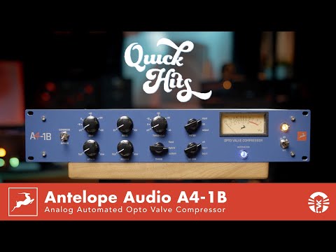 Antelope Audio A4-1B Analog Automated Opto Valve Compressor