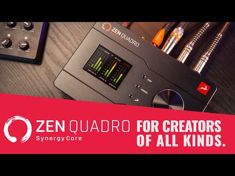 Antelope Audio Zen Quadro Synergy Core 14-in/10-out USB-C Audio Interface