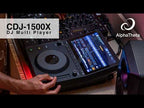 AlphaTheta CDJ-1500X Professional DJ Media Player
