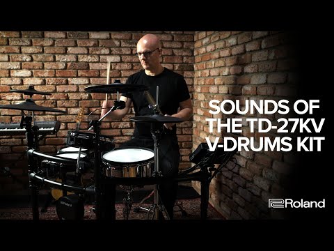 Sounds of Roland V-Drums TD-27KV Electronic Drum Kit